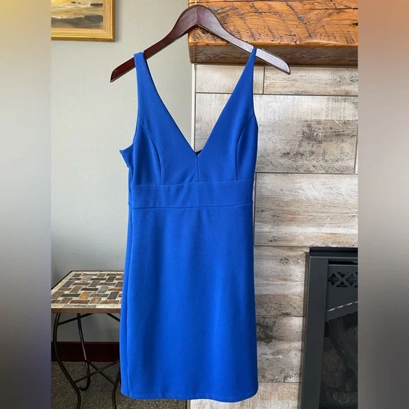 cobalt blue cut out dress Sassy Shortcake Clementine Cutie Dress